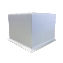 product of New Age 9790C Cove Baseboard, Outside Corner, 5"W X 5"H, Aluminum, (2 Pieces)