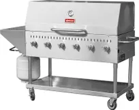 product of Omcan USA 47841 47" Outdoor Gas Grill, (6) Burners