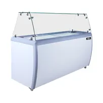product of Omcan USA 48657 (FR-CN-0260-S) 39" Gelato/Ice Cream Dipping Cabinet w/ Sneeze Guard