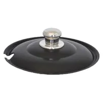 product of Spring USA 375-61/6TC Tureen Cover, Notched, 9-7/8" Dia., 6 Qt., 18/10 Steel, Titanium Chrome