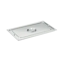 product of Vollrath 93100 Super Pan 3 1/1 GN Flat Solid Cover, 22-Gauge 300-Series Stainless Steel, Made in USA