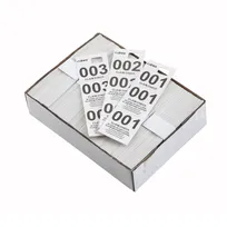 product of Winco CCK-5WT Coat Check, White - 500/Box