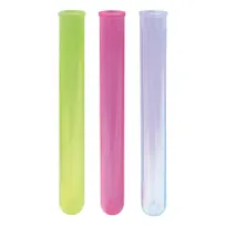 product of Winco CR-1620AC Bar Maid Shooter Tubes 6" .85 oz 1/2" Dia Neon Orange, Pink, Blue, Green - 100/Pack