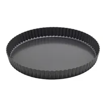 product of Winco FQP-12 Quiche Pan, 12" Dia. X 1-3/8"H, Round, Fluted