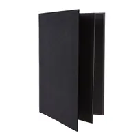 product of Winco LMF-814BK Menu Cover, Four Views, Legal Size, Holds 8-1/2" X 14" Paper