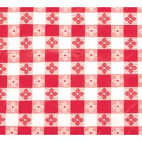 product of Winco TBCO-90R Table Cloth, 52"L X 90"W, Rectangular, Pvc Material With Cotton Lining