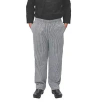 product of Winco UNF-4KS Newbury Chef Pants, Relaxed Fit, houndstooth, small