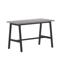 product of Flash Furniture MT-M4824-LTGRY-ABF-GG Redmond Conference Table, 48"W x 24"D, Gray Oak Finish, Rectangular, 1" Thick Top, Powder Coated Steel A-Frame Base