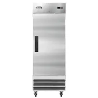 product of Koolmore RIR-1D-SS 29" 1-Solid Door Reach-In Refrigerator, 23 cu. ft., Stainless Steel, Bottom Mounted