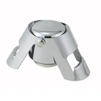 product of Winco CBS-1 Champagne Bottle Stopper, 1-3/8" Dia., Chromed Steel, High-Gloss Finish