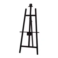 product of Winco MBBE-3 Tripod Easel, 23-1/4"L x 1"W x 61"H, 1" mahogany frame, copper knob, 2 planes - Set