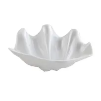 product of Winco PSBW-1W Shell Bowl, 20 Oz., Abs Plastic, Pearl