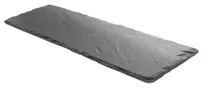 product of Winco WDL001-301 Stoneware Rectangular Platter, 11-1/2" x 4" Slate Tavo™ Ardesia™ - 6/Pack