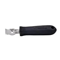 product of Winco VP-306 Zester/Lemon Peeler, 6", Stainless Steel, Soft Grip Handle