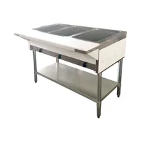 product of Omcan USA 46574 44" Electric Steam Table, (3) Open Wells