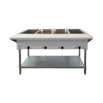 product of Omcan USA 47364 (Fw-Cn-0004-Lp) Steam Table, Lp Gas, 58"W X 30-2/5"D X 34-2/5"H