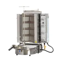 product of Inoksan PDG400NM 39" Gas Doner Kebab/Gyro Machine, 165 Lbs, (8) Burners, 62.400 BTU