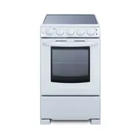 product of Summit REX2051WRT Electric Range, 20"W, 2.3 Cu.Ft. Oven Capacity