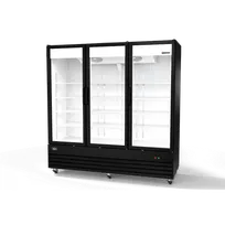 product of Omcan USA 50125 - 78" Three-Section Merchandiser Refrigerator, 59.5 cu.ft, Steel, 115V, 6.9A