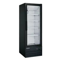 product of Omcan USA 59133 - 21" One-Section Glass Door Merchandiser Refrigerator, 9 cu.ft., Black, 120V/60Hz