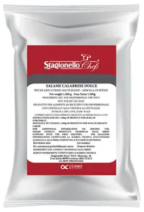 product of Omcan USA 47004 OMC-47004 Curing Salts & Spice Blend for Calabrese Salami, 1 kg Bag - 1/Bag