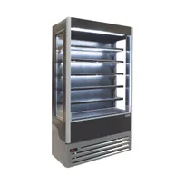 product of Ojeda USA ALPA 120H SLIM 47" Vertical Alpa Slim Open Air Merchandiser, Self-Contained, 5 Shelves