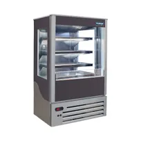product of Ojeda USA ALPA-55H SLIM 36" Vertical Alpa Open Air Merchandiser, Self-Contained, 3 Shelves