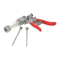 product of Omcan USA 10080 Dial-O-Matic Meat Pump, 2 Needle Set, Hand Kitchen Injector, Stainless Steel