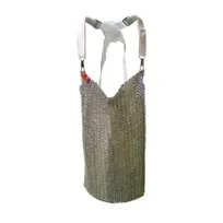 product of Omcan USA 13533 Mesh Apron, 20"W X 20"L, Stainless Steel