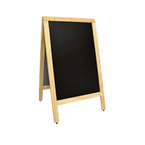 product of Omcan USA 31398 Chalk Board, Natural Wood Frame, 20" X 34" Chalkboard, Chalks, Markers & Eraser