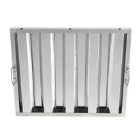 product of Omcan USA 34835 Stainless Steel Range Hood Filter, 16" H x 20" W x 2" Thick, Heavy-Duty Construction