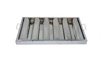 product of Omcan USA 34836 Stainless Steel Range Hood Filter, 16" H x 25" W x 2" Thick, Heavy-Duty Construction