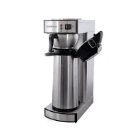 product of Omcan USA 44314 Manual Pourover Airpot Coffee Brewer, 2‑Liter S.Steel - 1450W/120V - 100 Cups/Hour