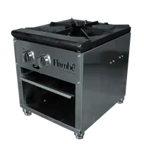 product of Concasse EESTF2X18 (2) 45,000 Btu High Capacity Concentric Burners Gas Stock Pot Range