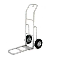 product of Forbes Industries 1550 Standard Bellman's Handtruck w/ 24"L Dropnose, Brushed Stainless Steel 