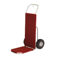 product of Forbes Industries 1552-CK Standard Bellman's Handtruck w/ 24"L Dropnose, Brushed Stainless Steel