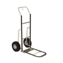 product of Forbes Industries 1552 Standard Bellman's Handtruck w/ 24"L Dropnose, Brushed Stainless Steel