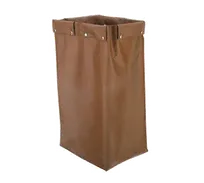 product of Forbes Industries 18-NL Heavy Duty Nylon Brown Housekeeping Bag - 21"W X 10"D X 34"L