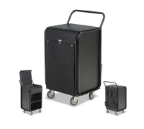 product of Forbes Industries 2044 Alumunique InRoom Attendant / Housekeeping Cart w/ (2) Shelves