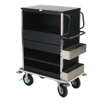 product of Forbes Industries 2281 Inroom Housekeeping Cart w/ (3) Shelves - 31"W x 20"D x 41"H 