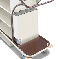 product of Forbes Industries 2319 Toilet Roll Dispenser, Steel Construction, Painted Finish, Wall-Mount Design