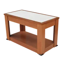product of Forbes Industries 5206-6-H1 Mobile Induction Table w/ (1) Center Holding/Warming Unit
