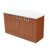product of Forbes Industries 5210-5 Mobile Induction Table w/ Glass/Stone Countertop