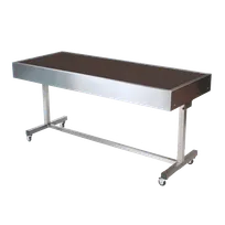 product of Forbes Industries 5220-8 Mobile Induction Table w/ Laminate Tabletop, Stainless Steel Frame