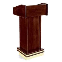 product of Forbes Industries 5912 Floor Podium w/ Open Back Section, (2) Wheels