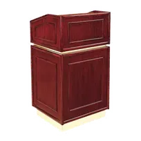 product of Forbes Industries 5918 Floor & Tabletop Combo Podium w/ (2) Back Open Sections