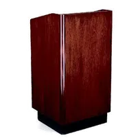 product of Forbes Industries 5920 Floor Podium w/ (2) Shelve, Wood Veneer