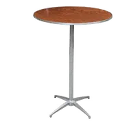 product of Forbes Industries HO36DI-SKADJ 200 Series 36" Round Pedestal Table