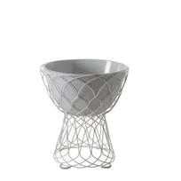 product of EmuAmericas E578 Re-Trouve Short Vase Outdoor/Indoor Wrought Iron Chair
