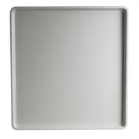 product of Steelite 7193TM102 Bento Box Lid, Square Grey Plastic Cover, 10.5" x 10.0" x 0.875", - 1 Dozen